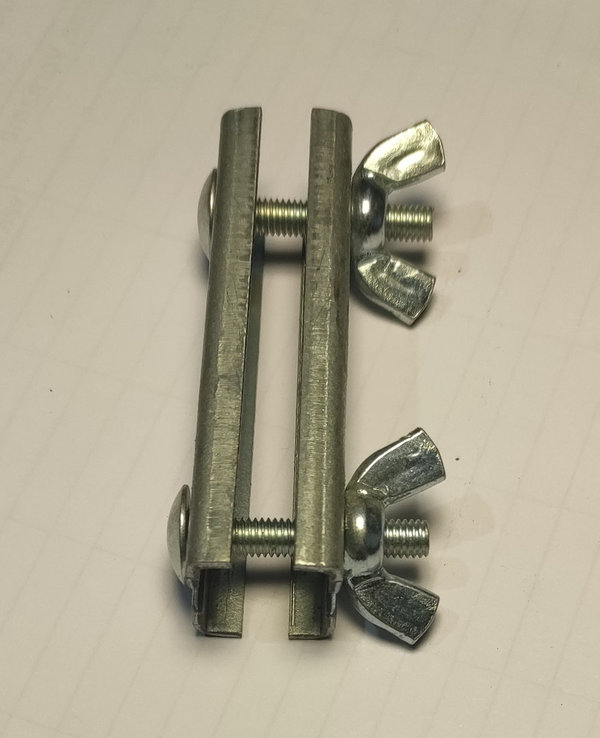 Boomverbinder für 15 mm Vierkantboom
